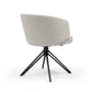 Bailey Swivel Dining Chair/ Study Chair | Kalu Interiors